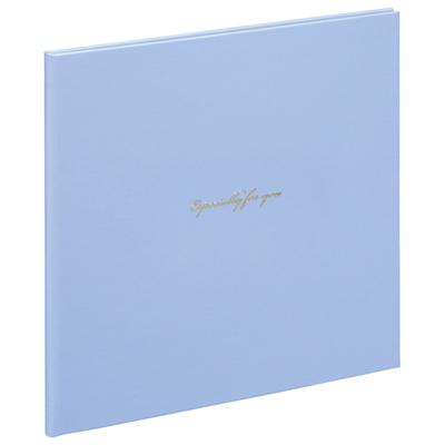 ナカバヤシ 写真台紙/スクエア2L判2面 VM2L-301-B ブルー