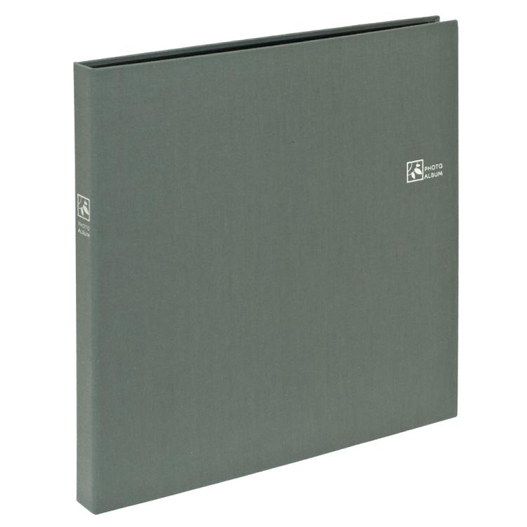 大容量6面ポケットアルバム ナカバヤシ セラピーカラー TCPK-6L-240/M L判2列×3段タイプ クールグレー