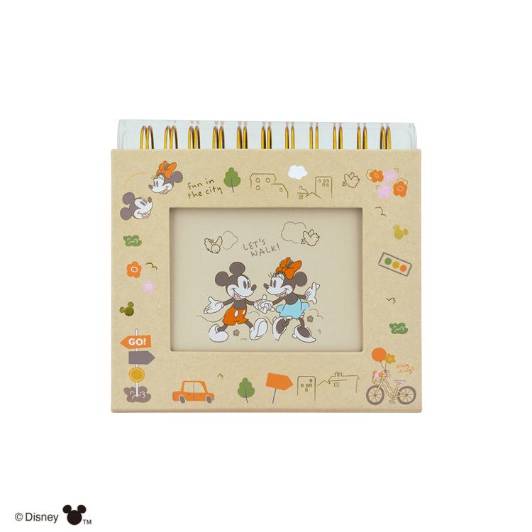 ナカバヤシ フォトランク フレームケースＬ ディズニー ミッキー＆ミニー A-FTPC-211-1