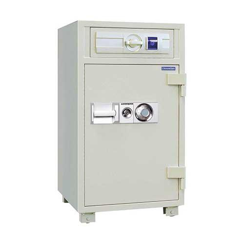 ダイヤセーフ 夜間投入耐火金庫 テンキー式(プッシュタイプ) P79E 高し