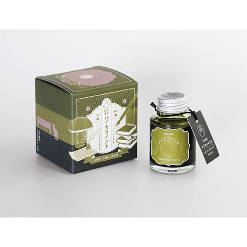 寺西化学　ギター 大正浪漫 ハイカラインキ エモーショナルオリーブ TRH-40ML-T70