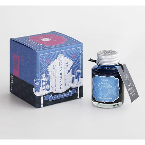 寺西化学　ギター 大正浪漫 ハイカラインキ ナイトタイムソーダ TRH-40ML-T72