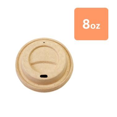 ペーパーリッド（HOT用）8oz 茶 1,000個入
