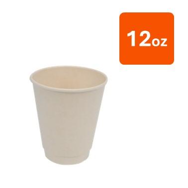 生分解性カップ Wウォール 12oz 白 500個入