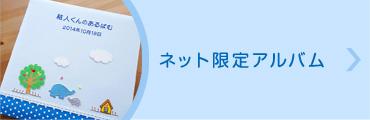 誕生用名入れアルバム ネット限定アルバム