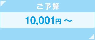 ご予算 10,000円〜