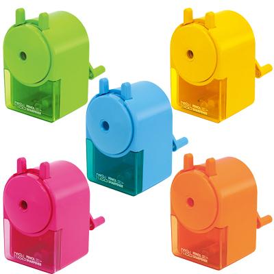 お子様にも使いやすい大きさ手動鉛筆削りき DPS-H101