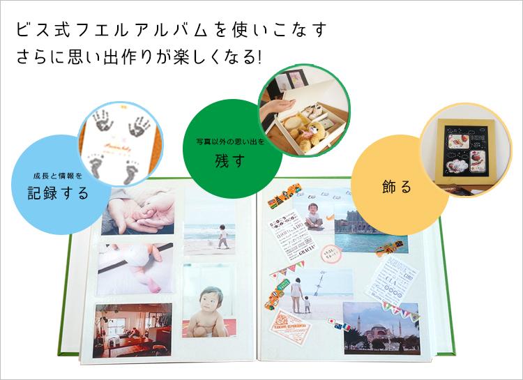 ビス式フエルアルバムを使いこなす