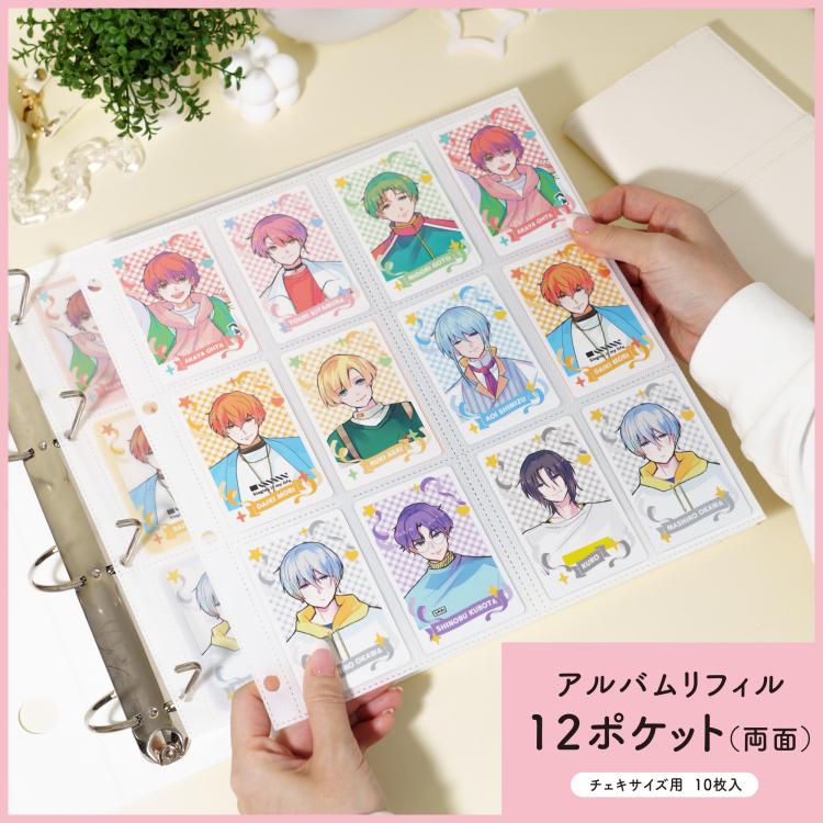 irelu(イレール)アルバムリフィル 12ポケット(両面) チェキサイズ用 10枚入 IRL-RF-AP07
